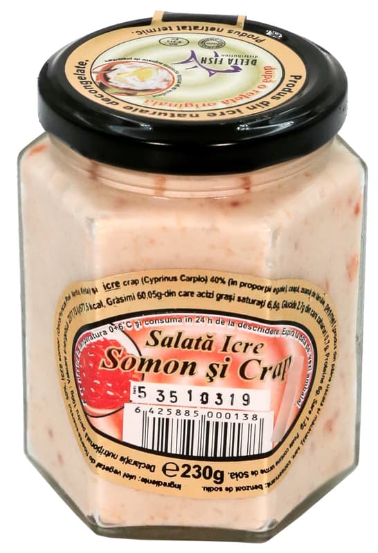 Delta Fish Salata Icre somon si crap (40% icre)