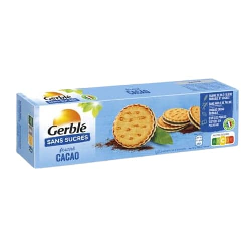 Gerble Sugar Free Chocolate Cream Sandwich Cookies