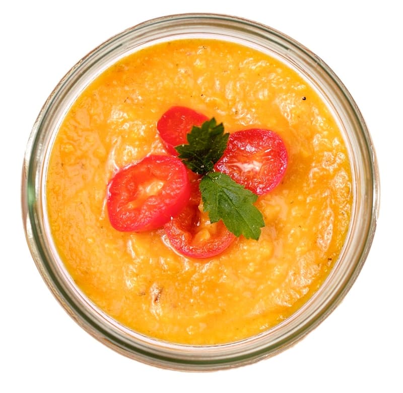 De Azi Roasted Pepper Cream Soup