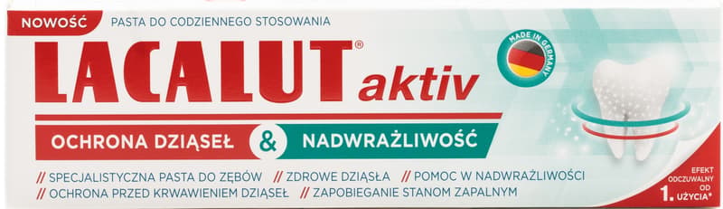 Lacalut Aktiv Sensitivity Pasta de dinti