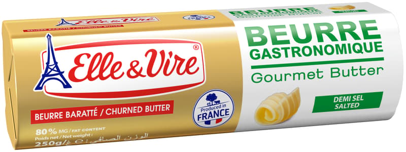 Elle&Vire Gourmet Salted Butter 80%