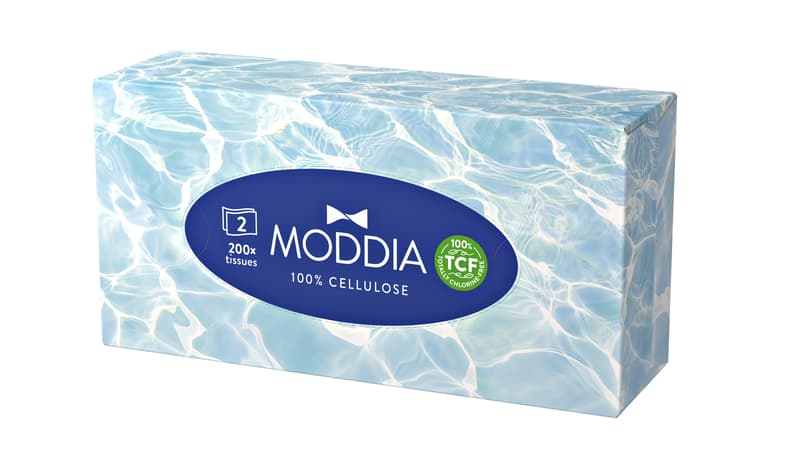 Moddia 2-ply Facial Tissue Box