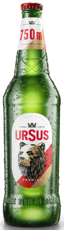 Ursus Premium Lager Beer pasteurized bottle