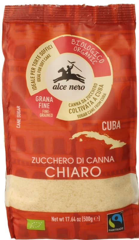 Alce Nero ECO Zahar brun deschis Fairtrade