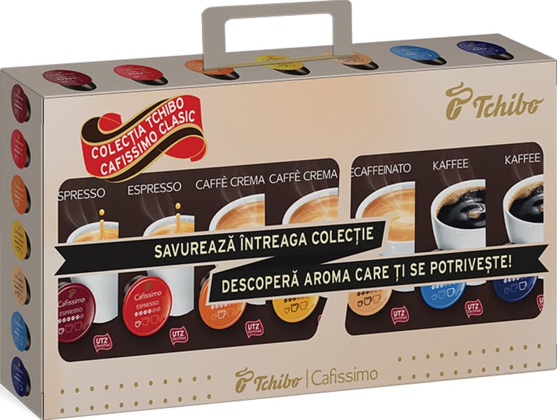 Pachet Cafissimo Classsic Collection Cafea capsule compatibile Cafissimo