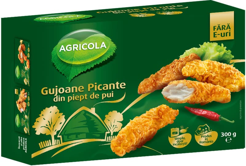 Agricola Spicy chicken breast nuggets