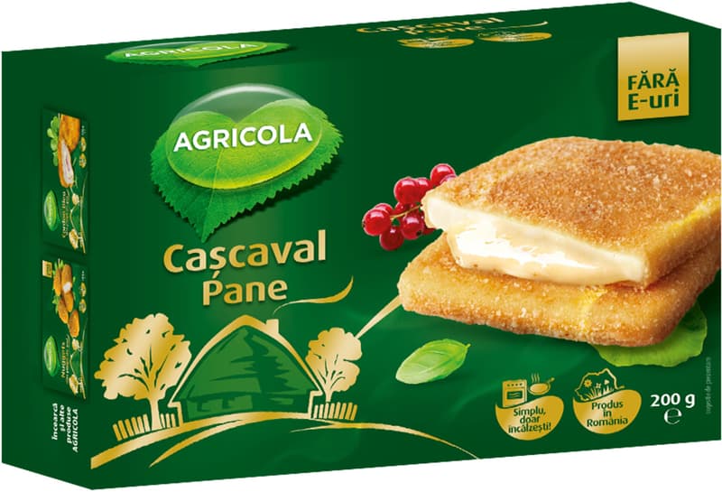 Agricola Cascaval pane