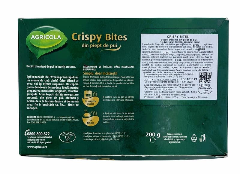Agricola Crispy Bites