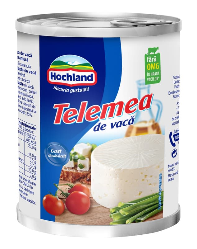 Hochland Telemea de vaca in saramura