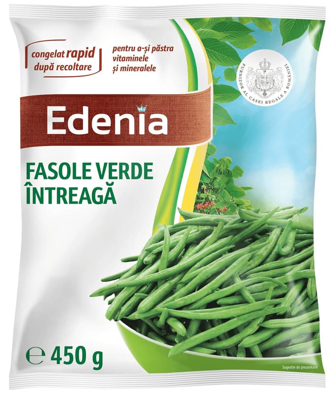 Edenia Fasole verde intreaga congelata