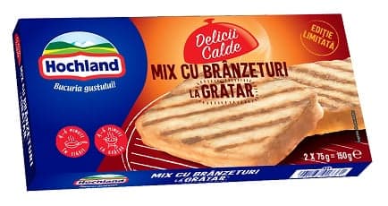 Hochland Delicii calde mix cu branzeturi la gratar