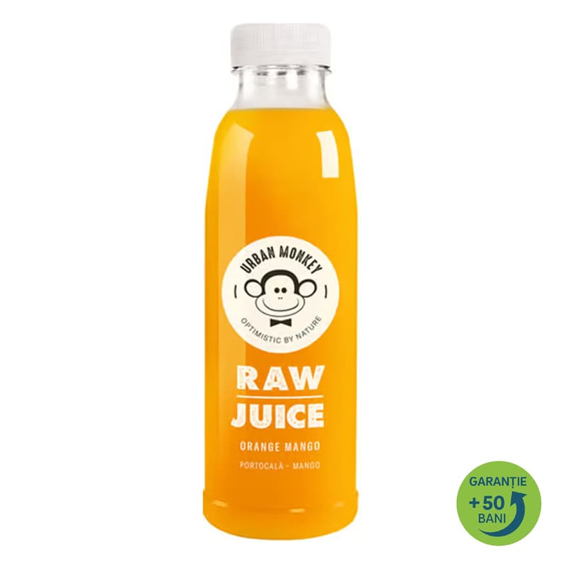 Urban Monkey RAW Juice Orange Mango