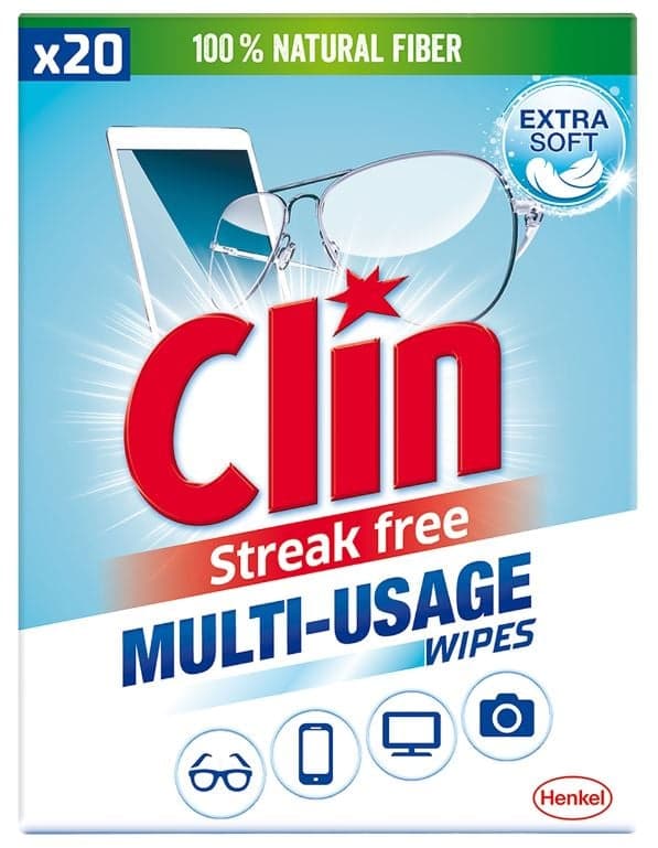 Clin Eyeglass Wet Wipes
