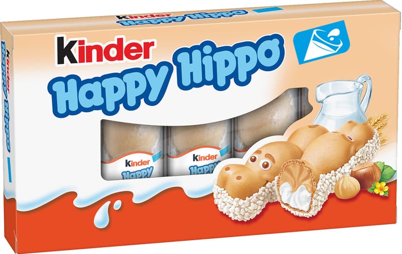 Kinder Happy Hippo Milk and Hazelnuts
