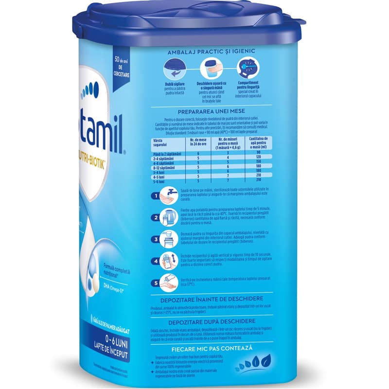 Aptamil Nutri-Biotik 1, 0-6 Months, Starter Milk
