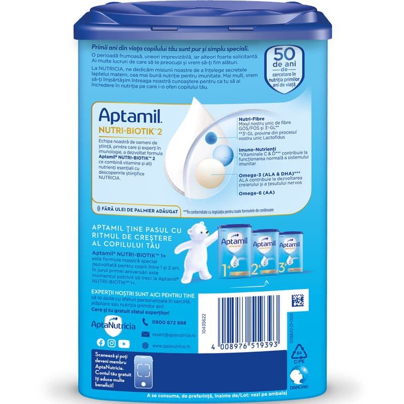 Aptamil 2, 6-12 Months, Milk Formula