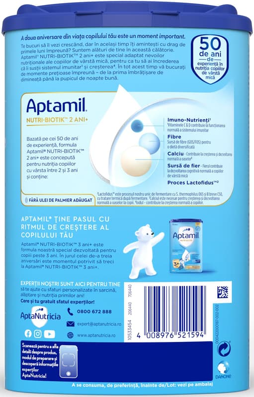 Aptamil 2+, 24-36 Months, Milk Formula