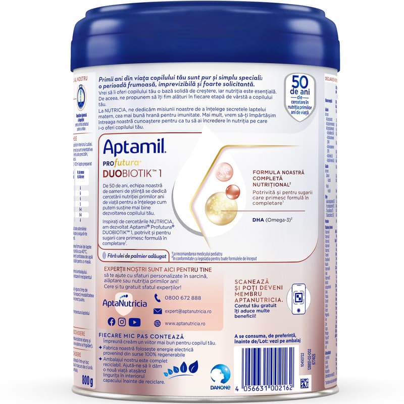 Aptamil PROfutura DuObiotik 1, Milk Formula