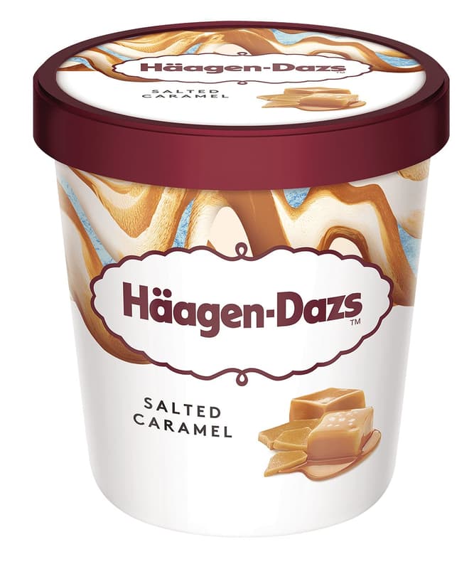 Haagen Dazs Inghetata de caramel cu sos de caramel sarat