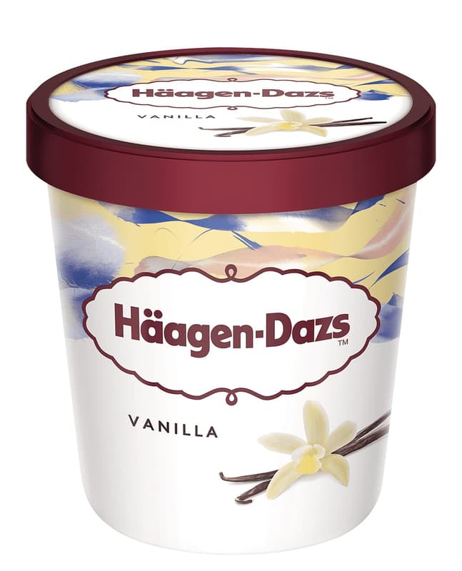 Haagen Dazs Inghetata de vanilie