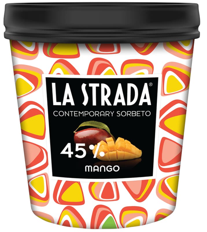 La Strada Inghetata sorbet de mango