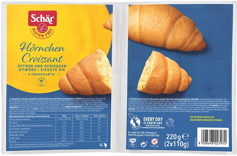 Dr. Schar Croissant fara gluten