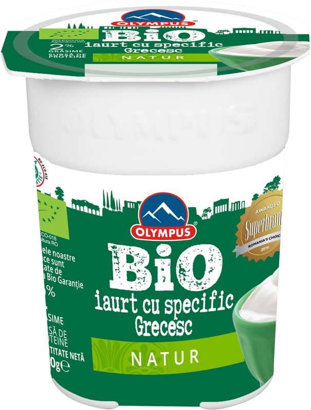 OLYMPUS ECO Iaurt cu specific grecesc 2%
