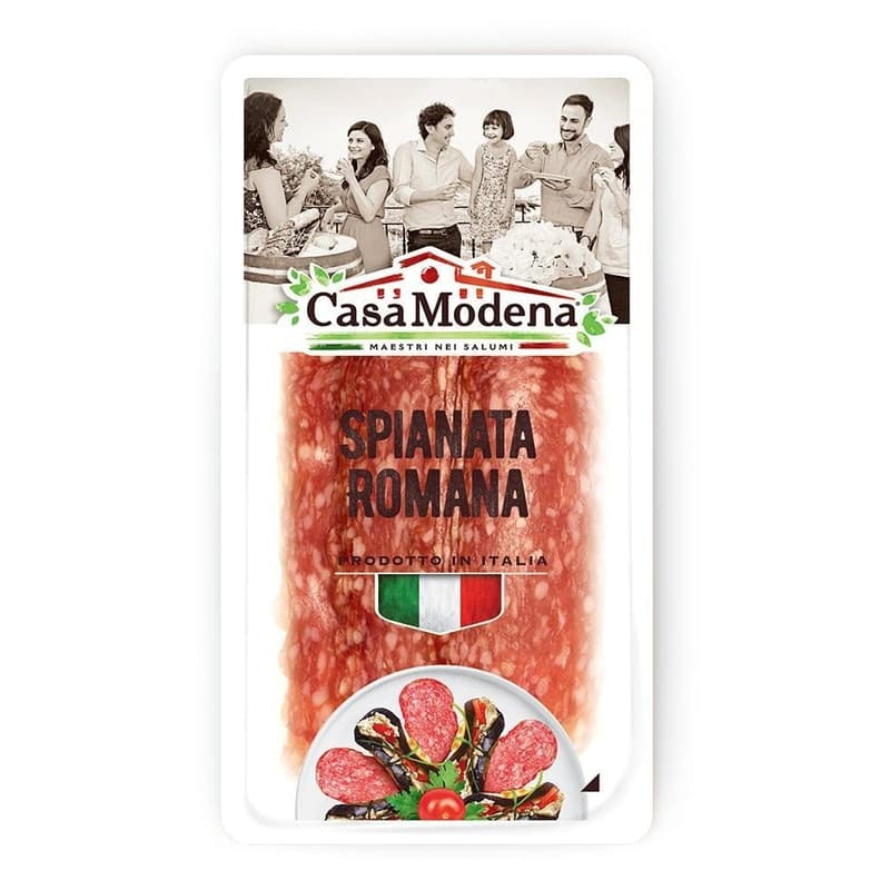 Casa Modena Spianata Romana Raw-Dried Sliced Salami