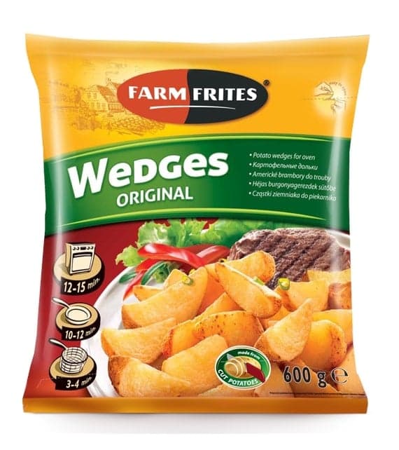 Farm Frites Wedges Potatoes with Skin