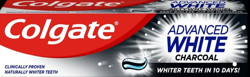 Colgate Advanced White Charcoal Whitening Toothpaste