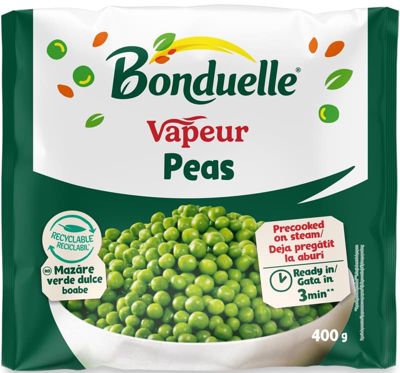 Bonduelle Steamed peas frozen