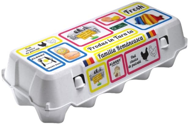 ALBERT eggs M 10 pcs code 2