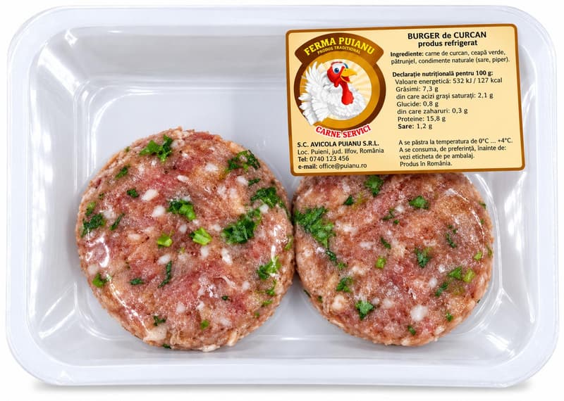 Avicola Poiana Turkey Burger