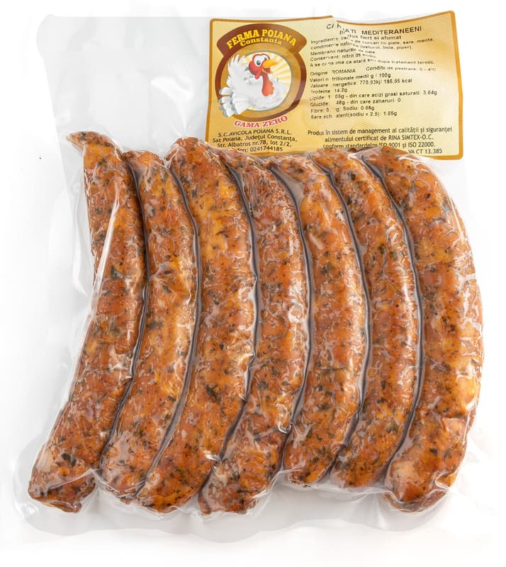 Avicola Poiana Mediterranean Turkey Sausages