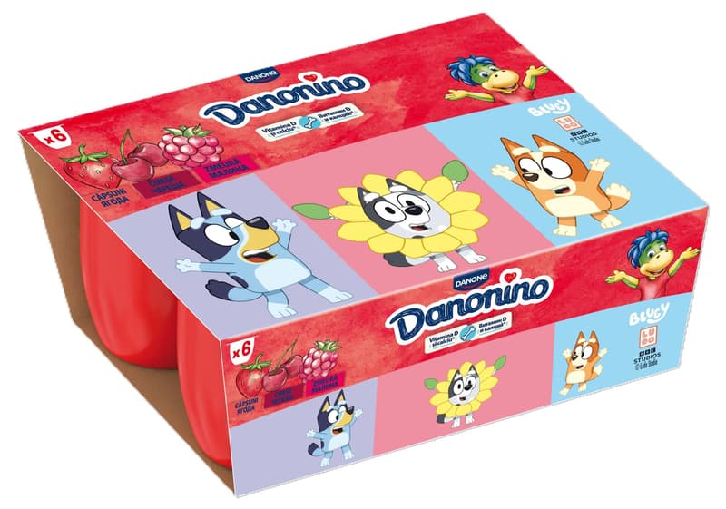 Danonino Kids' Cottage Cheese with Strawberries/Cherries/Raspberries