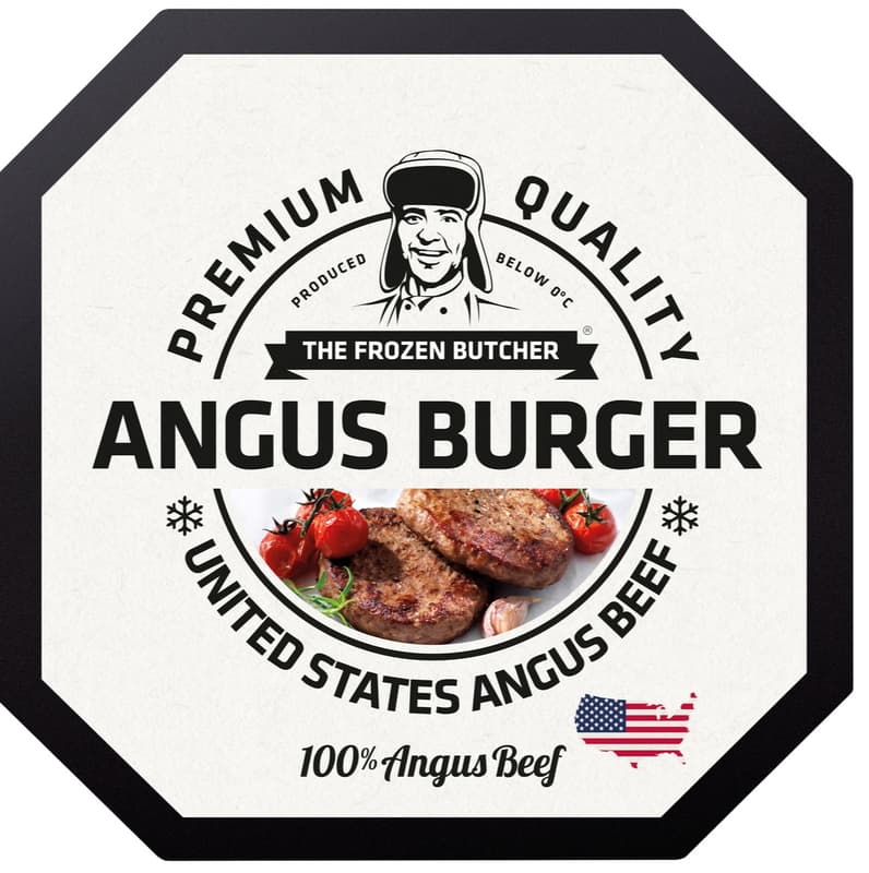 The Frozen Butcher Burger de vita Angus, 2x125g