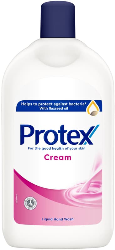 Protex Cream Liquid Soap Refill, with Natural Antibacterial Ingredient