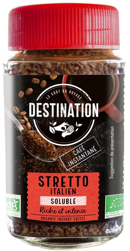 Destination ECO Cafea liofilizata stretto