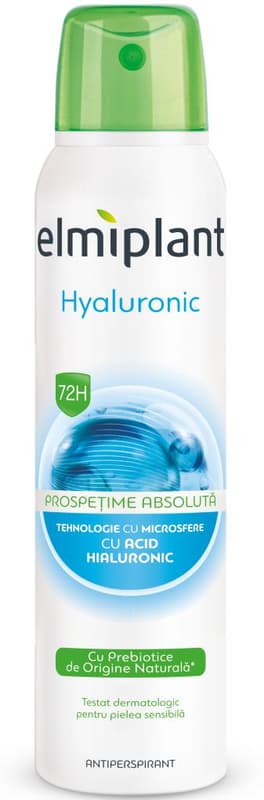 Elmiplant Hyaluronic Deodorant antiperspirant spray