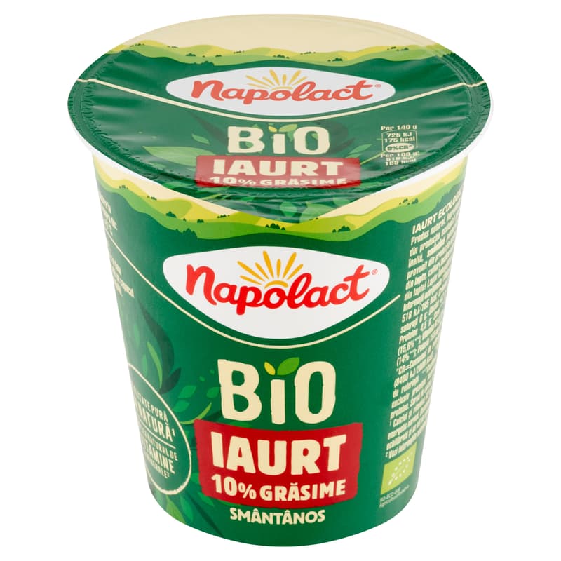 ECO Napolact Iaurt Smantanos 10% Pahar