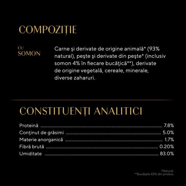 Sheba Selection Hrana umeda pentru pisici adulte, cu somon in sos