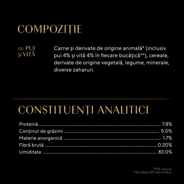 Sheba Selection Hrana umeda pentru pisici adulte, cu pui si vita in sos