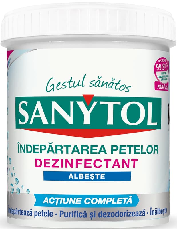 Sanytol Disinfectant Powder and Stain Remover for Whites