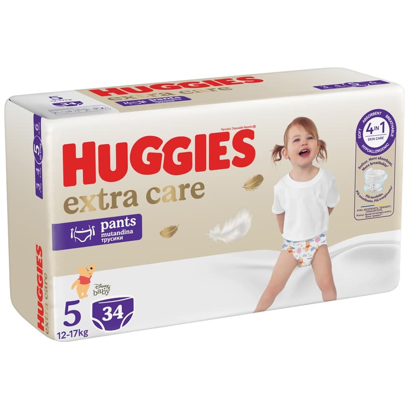 Huggies Elite Soft Pants Mega Diapers Size 5 (12-17 kg)