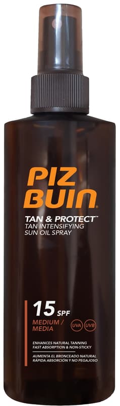 Piz Buin Tan & Protect Tan Accelerating Spray Oil SPF15