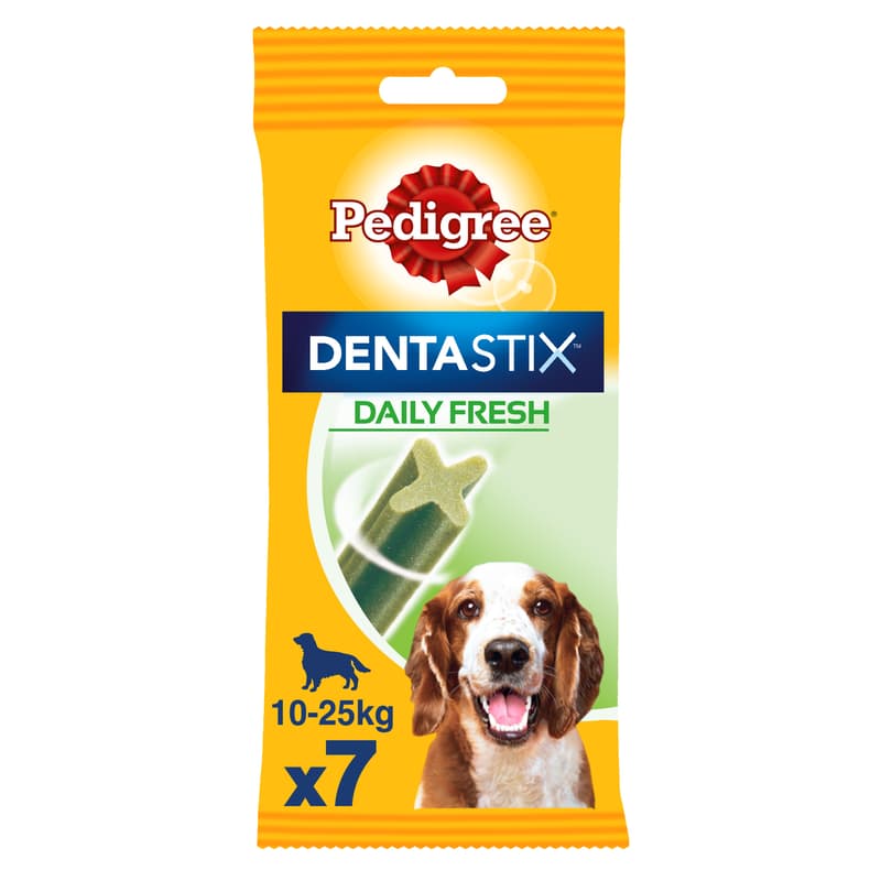 Pedigree DentaStix Batoane dentare pentru caini de talie medie, cu eucalipt