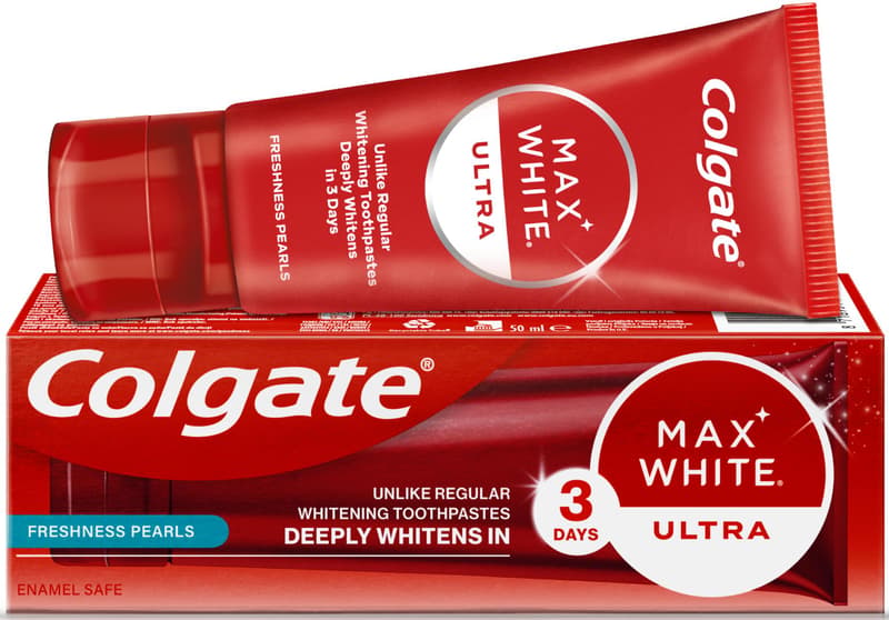 Pasta de dinti Colgate Max White Ultra Freshness Pearls pentru albire