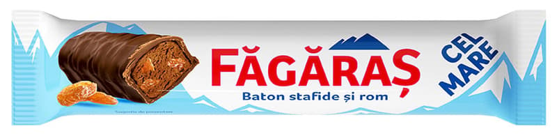 Fagaras cel mare baton de ciocolata