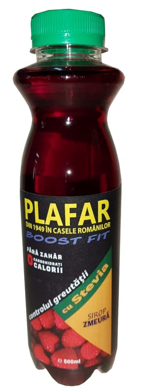 Plafar Sirop cu zmeura boost fit cu stevia