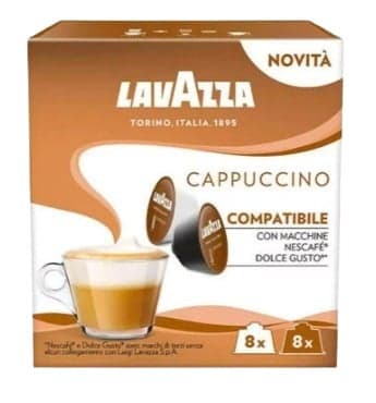 Lavazza Cappuccino GDC Cafea 8 capsule compatibile Dolce Gusto